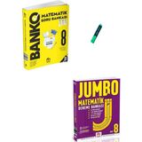 Lgs 8. Sınıf Matematik Banko Soru Bankası ve Jumbo Deneme - setli ürün