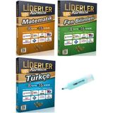 LGS 8.Sınıf Matematik Fen Bilimleri VE Türkçe 8 Yayın 16 Deneme