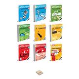 Lgs 8. Sınıf Matematik Fen Türkçe Inkılap ve Paragraf Atölyem - Defterim 9lu Set + Telefon Standı