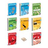Lgs 8. Sınıf Matematik Fen Türkçe ve Inkılap Atölyem - Defterim 8li Set + Telefon Standı