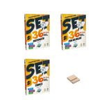 LGS 8. Sınıf Sempatik 36 Haftalık Matematik Fen Bilimleri ve Türkçe Denemeleri 3lü Set