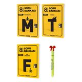 LGS 8. Sınıf Temel Matematik Fen Bilimleri ve Türkçe Soru Bankası