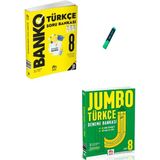 Lgs 8. Sınıf Türkçe Banko Soru Bankası ve Jumbo Deneme - setli ürün