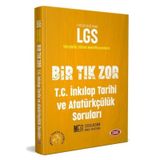 Lgs Bir Tık Zor T.C. İnkılap Tarihi ve Atatürkçülük Soru Bankası-Data Yayınları