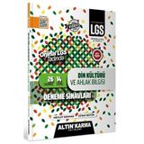 LGS Din Kültürü ve Ahlak Bilgisi Sarmal Deneme