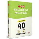 LGS Din Kültürü ve Ahlak Bilgisi Tamamı Çözümlü 40 Deneme Sınavı Editör Yayınları