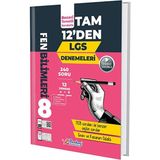 LGS Fen Bilgisi Tam 12'den Deneme Seti