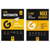 Lgs Go Max Matematik 2 Kitap Seti | Konu Anlatımlı Soru Fasikülleri + 8. Sınıf Öğreten Soru Fasikülleri | Yeni Nesil Sorular | Video Çözümlü | Lgs Matematik Yardımcı Kaynak Seti