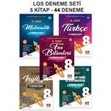 Lgs Hazırlık Branş Deneme Seti | Türkçe, Matematik, Fen, Ingilizce, T.c. Inkılap Deneme Seti Kitapları