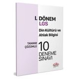 LGS I. Dönem Din Kültürü ve Ahlak Bilgisi Çözümlü 10 Deneme Sınavı