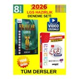 Lgs Kazan 8. Sınıf Tüm Ders Genel Deneme Seti-Krallar Karması 9 Lu+Ankara Güç 4+3 Deneme