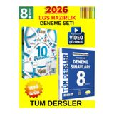 Lgs Kazan Süper İkili 8. Sınıf Tüm Ders Genel Deneme Seti-Liderler 10+Editör Branş Branş Deneme