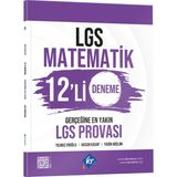 Lgs Matematik 12'li Deneme Gerçeğe En Yakın Lgs Provası Kr Akademi Yayınları - 2026