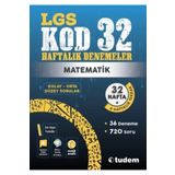 Lgs Matematik Kod 32 Haftalık Denemeler - Tudem Yayınları