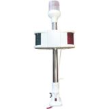Lhr 40 cm 12V Ampul Kombine Işıklı Bayrak Direği