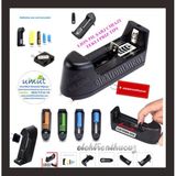 Li-İon 18650-17650-17335-16500-14500 3.7V 4.2 Şarjlı Pil Şarj Cihazı Aleti - 18650 Pil Şarj Cihazı Tekli Li-On Battery Unıversal Charger
