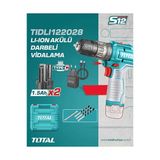 Li-Ion Akülü Darbeli Vidalama Type-C Şarjlı TIDLI122028 Nms Hırdavat
