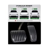 Li Parts Tesla Model Y Juniper Tesla Model Y Legacy ve Tesla Model 3 Siyah Pedal Seti