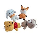 Li Serisi Figürleri Amigurumi Organik Anahtarlık Oyuncak Takımı