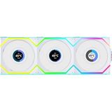 Li Unı Fan Reverse Sl Wıreless LCD 3X120MM Beyaz Kasa Fanı (G99.12RSLLCD1W3W.00)
