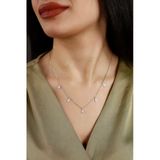 Lia Berto Kadın Damla Şans Model 925 Ayar Gümüş Kolye
