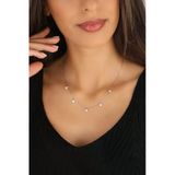 Lia Berto Kadın Yıldız Şans Model Gümüş Kolye