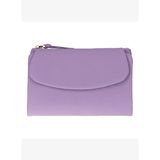 ÉLIA Dusty Lilac Medium Deri Kadın Cüzdan & Clutch