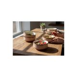 Lia Porselen 1 Adet Granola ve Salata Kasesi 14 cm - Reactive Pembe
