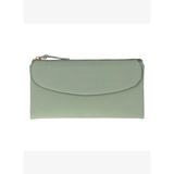 ÉLIA Soft Matcha Large Deri Kadın Cüzdan & Clutch