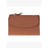 ÉLIA Warm Tan Medium Deri Kadın Cüzdan & Clutch