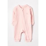 Liaboo Organik Pamuk Fermuarlı Bebek Tulumu Pembe 6-9 Ay - 00406 Pembe - 6 - 9 Ay