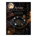 Liacharm Doğal Aytaşı Ve Obsidyen Bileklik-Unisex Doğaltaş Bileklik Standart Çok Renkli