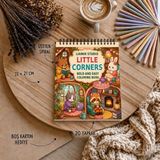 Liamir Studio Boyama Kitabı / Little Corner Boyama / Çocuk ve Yetişlinler Için / 21X21 cm / 20 Sayfa