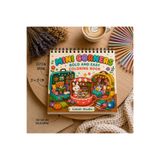 Liamir Studio Boyama Kitabı / Mini Corner Boyama / Çocuk ve Yetişlinler Için / 21X21 cm / 20 Sayfa