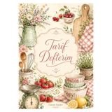 Liamir Studio yemek tarif defteri 50 Yaprak, 100 Sayfa, Laminasyon Kapak / Tel Spiral / A5 Kağıt