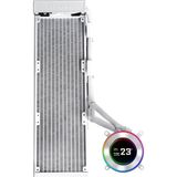 Lian Li Hydro-Shift II LCD-C 360 Beyaz Fansız İşlemcı Sıvı Soğutucu (G89.GHS2LCD36W.00)
