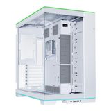 Lian Li O11D EVO RGB bilgisayar kasası, entegre RGB aydınlatma, 455 mm GPU içermez, 420 mm'ye kadar radyatör, çelik, alüminyum, sertleştirilmiş cam, beyaz