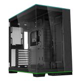 Lian Li O11D EVO RGB Oyun Bilgisayarı Kasası ATX Siyah - RGB Aydınlatmalı Midi Tower PC Kasası, 455 mm'ye Kadar Ekran Kartları, 420 mm'ye kadar Radyatör, Siyah PC Case Çelik, Alüminyum,