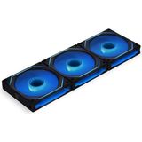 Lian Li Reverse Uni Fan Sl-Infinity 3X120MM Siyah Kasa Fanı (G99.12RSLIN3B.00) - Renkli