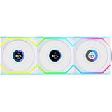 Lian Li Uni Fan Reverse Sl Wireless LCD 3X120MM Beyaz Kasa Fanı (G99.12RSLLCD1W3W.00) - Renkli