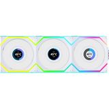 Lian Li UNI FAN REVERSE SL WIRELESS LCD 3x120mm Beyaz Kasa Fanı (G99.12RSLLCD1W3W.00)