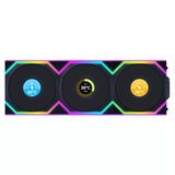 Lian Li UNI FAN REVERSE SL WIRELESS LCD 3x120mm RGB Kablosuz Kasa Fanı Siyah