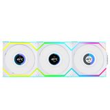 Lıan Lı Unı Fan Reverse Sl Wireless Lcd Rgb Beyaz 120Mm Üçlü Kasa Fani