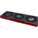 Lian Li Unı Fan Reverse Tl LCD Flex 3X120MM Siyah Kasa Fanı (G9F.12RTLLCD1F3B.00) - Çok Renkli