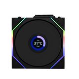 Lian Li UNI FAN REVERSE TL WIRELESS LCD 1x120mm Siyah Kasa Fanı (G99.12RTLLCD1W1B.00)