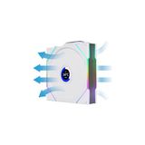 Lian Li UNI FAN REVERSE TL WIRELESS LCD 3x120mm Beyaz Kasa Fanı (G99.12RTLLCD1W3W.00)