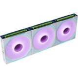 Lian Li Unı Fan Sl Inf Flex 3X120MM Beyaz Kasa Fanı (G9F.12SLIN1F3W.00) - Çok Renkli