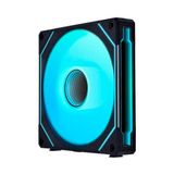 Lian Li UNI Fan SL-Infinity 140 Ters Bıçak-Tekli Paket-ARGB Fan-Papatya-Zincir Tasarımı-Sonsuzluk Ayna-Özelleştirilebilir Aydınlatma Efektleri-Kontrolörsüz-Siyah-(14RSLIN1B)