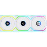 Lian Li UNI FAN SL WIRELESS LCD 3x120mm Beyaz Kasa Fanı (G99.12SLLCD1W3W.00)