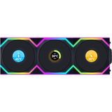 Lian Li Uni Fan Sl Wireless LCD 3X120MM Siyah Kasa Fanı (G99.12SLLCD1W3B.00) - Renkli